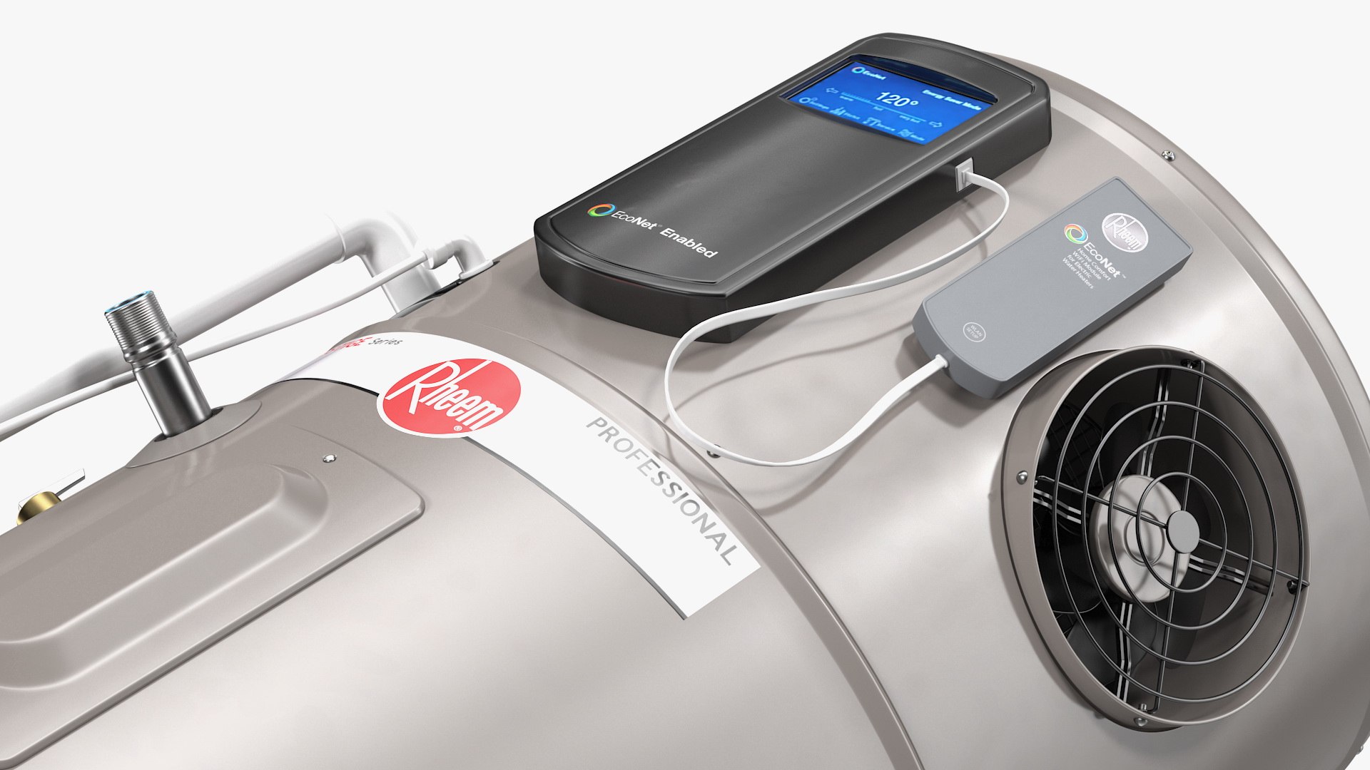 Rheem Hybrid Electric Water Heater Model - TurboSquid 1446953