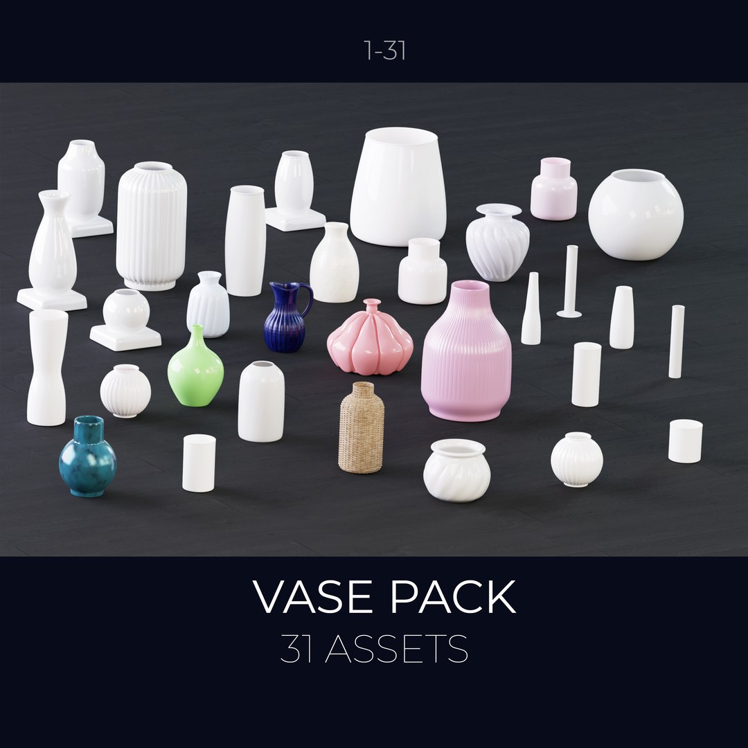 3D Vase Furniture - TurboSquid 1691925
