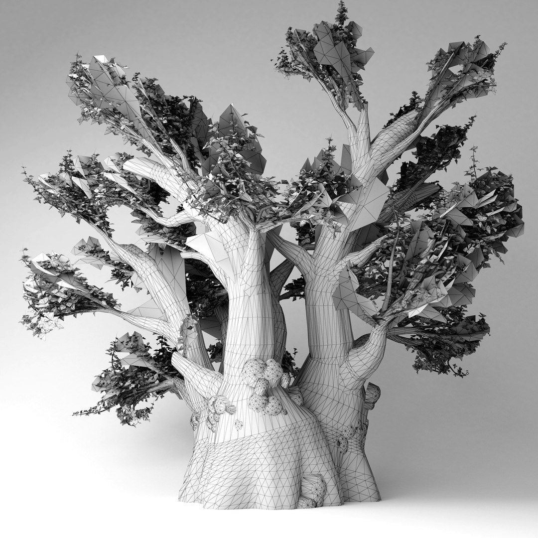 3D african baobab tree model - TurboSquid 1517395