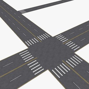city roads construction kit 3d 3ds