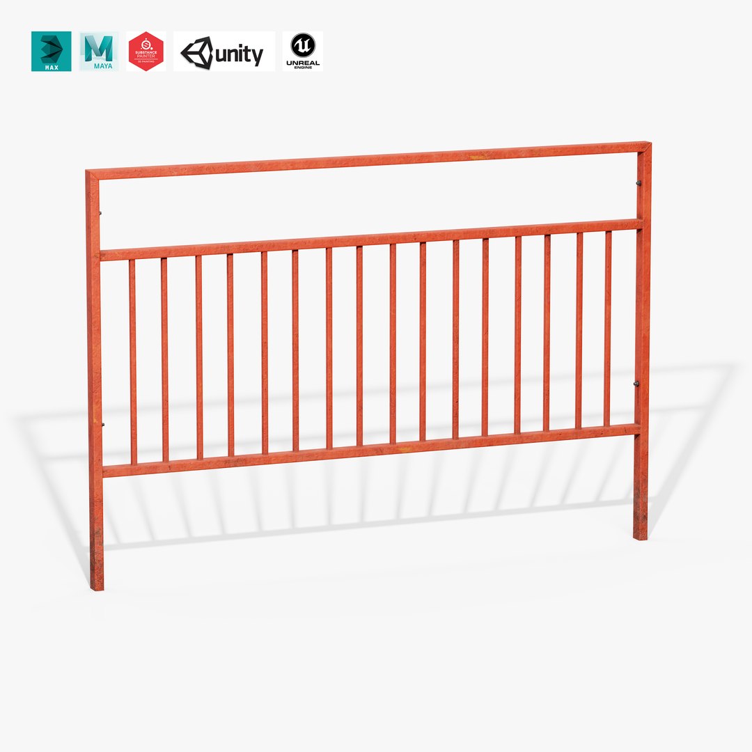 Guardrail B 3D model https://p.turbosquid.com/ts-thumb/GA/iPj9mS/MY/guardrail_b_01/jpg/1760015148/1920x1080/fit_q87/ee7cb09c979539ad9b6bec8665193545de8d617f/guardrail_b_01.jpg
