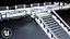 Sci Fi Modular Stairs 3D model