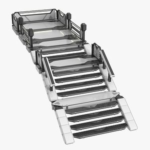 Sci Fi Modular Stairs