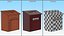 Red Wood Locking Suggestion Box with Card