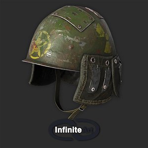 Military helmet 3D