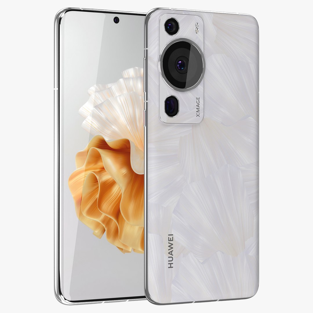 HUAWEI P60 Pro Rococo Pearl 3D model - TurboSquid 2079562