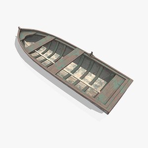 Medieval Fishing Boat 01 model