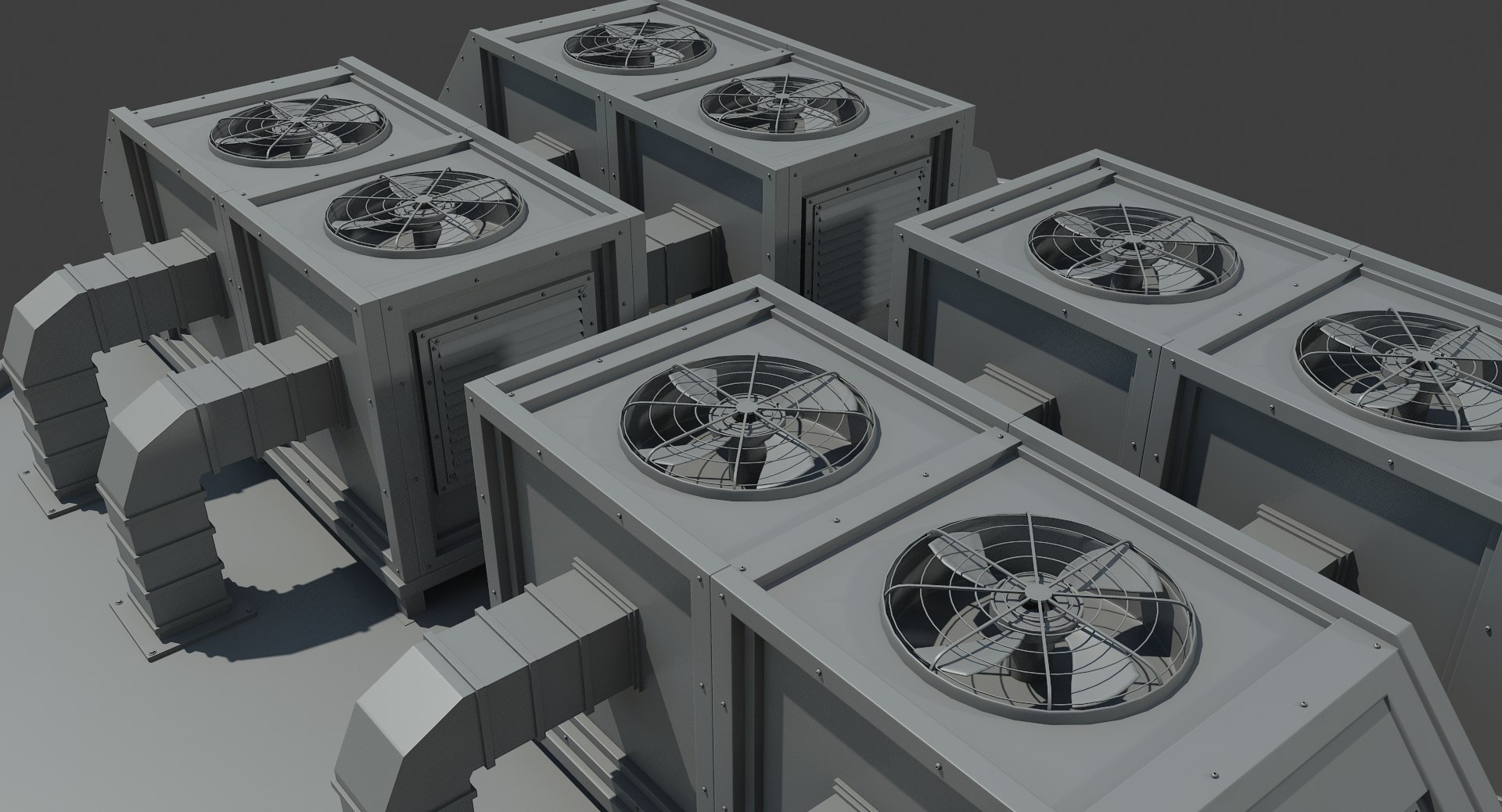3D Model Sci-fi Ventilation - TurboSquid 1245682