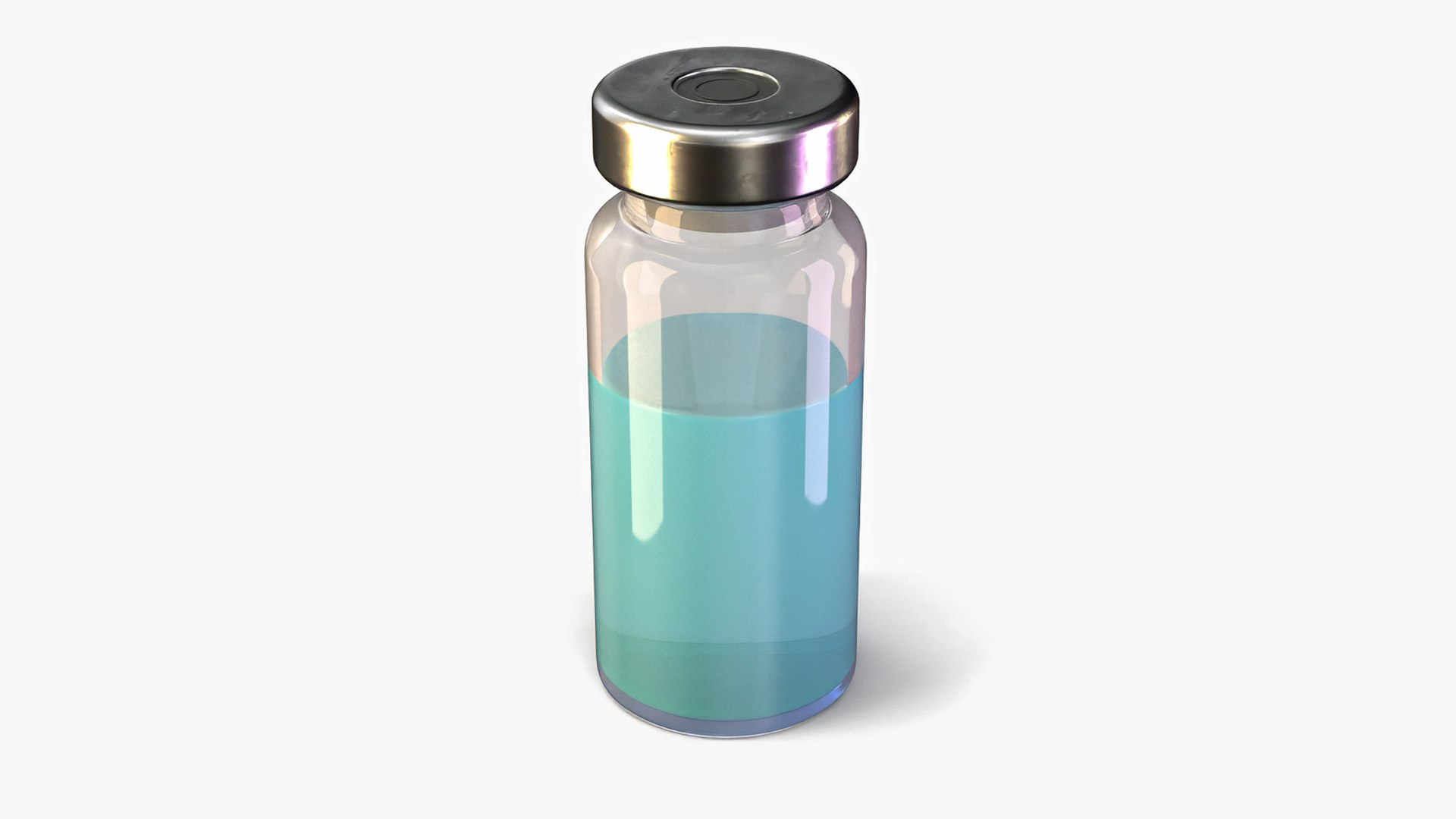 Serum Vial 30ml 3D model preview