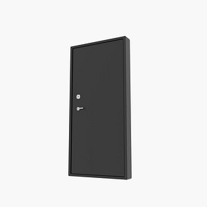 metalic door 3D