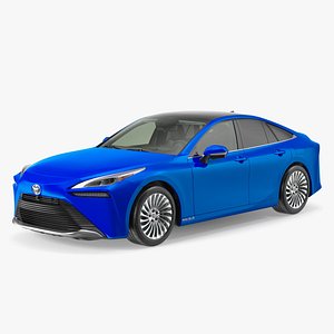 Toyota Mirai Hydrogen Fuel Cell Vehicle Fully Detailed model