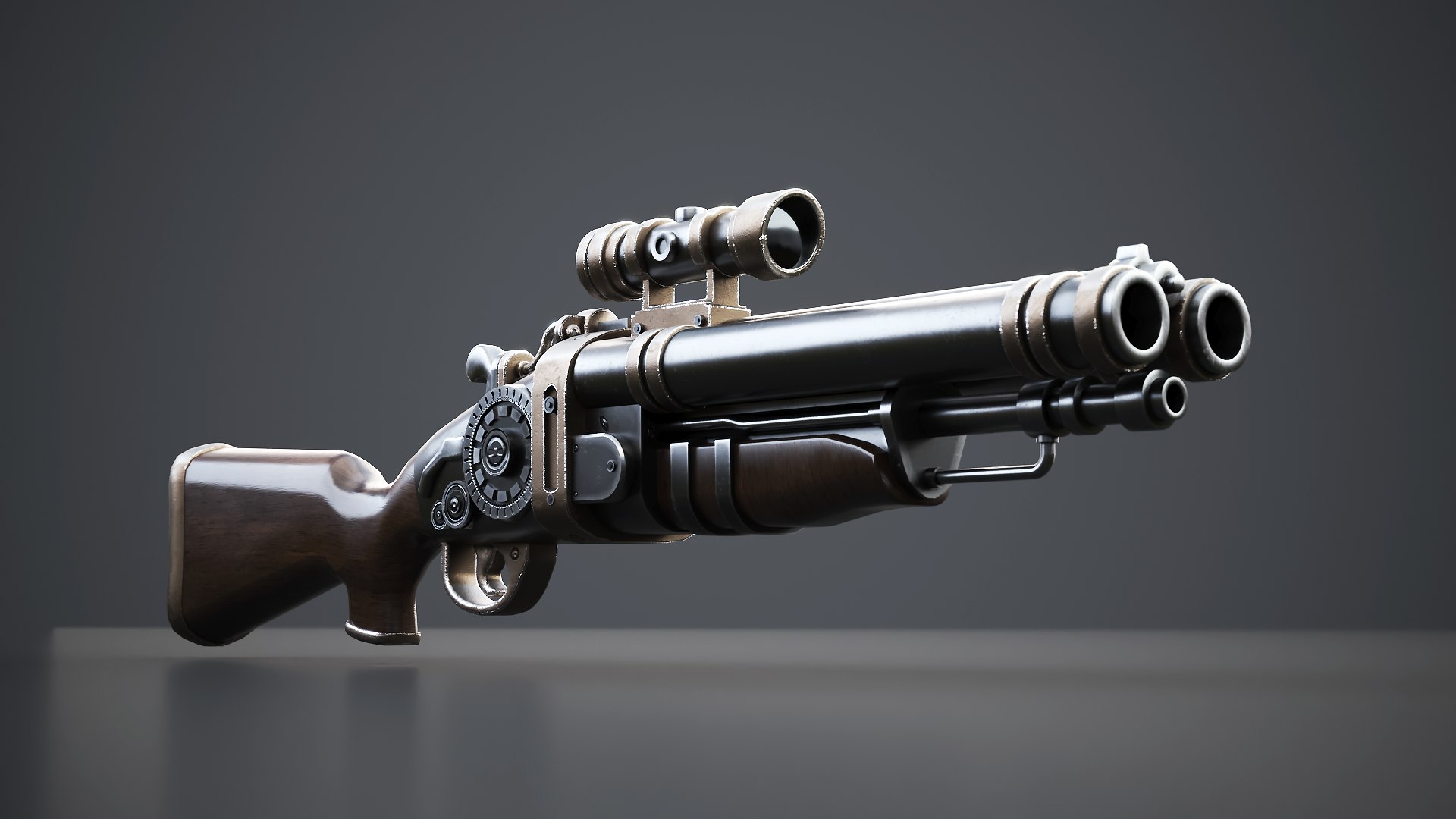 Steampunk Shotgun 3D Model with PBR Textures 3D https://p.turbosquid.com/ts-thumb/GB/837cgf/0b/spgun_0002/png/1765049426/1920x1080/fit_q87/1958487cdce59fb2e2484df7f2edff1fba05acf7/spgun_0002.jpg