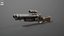 Steampunk Shotgun 3D Model with PBR Textures