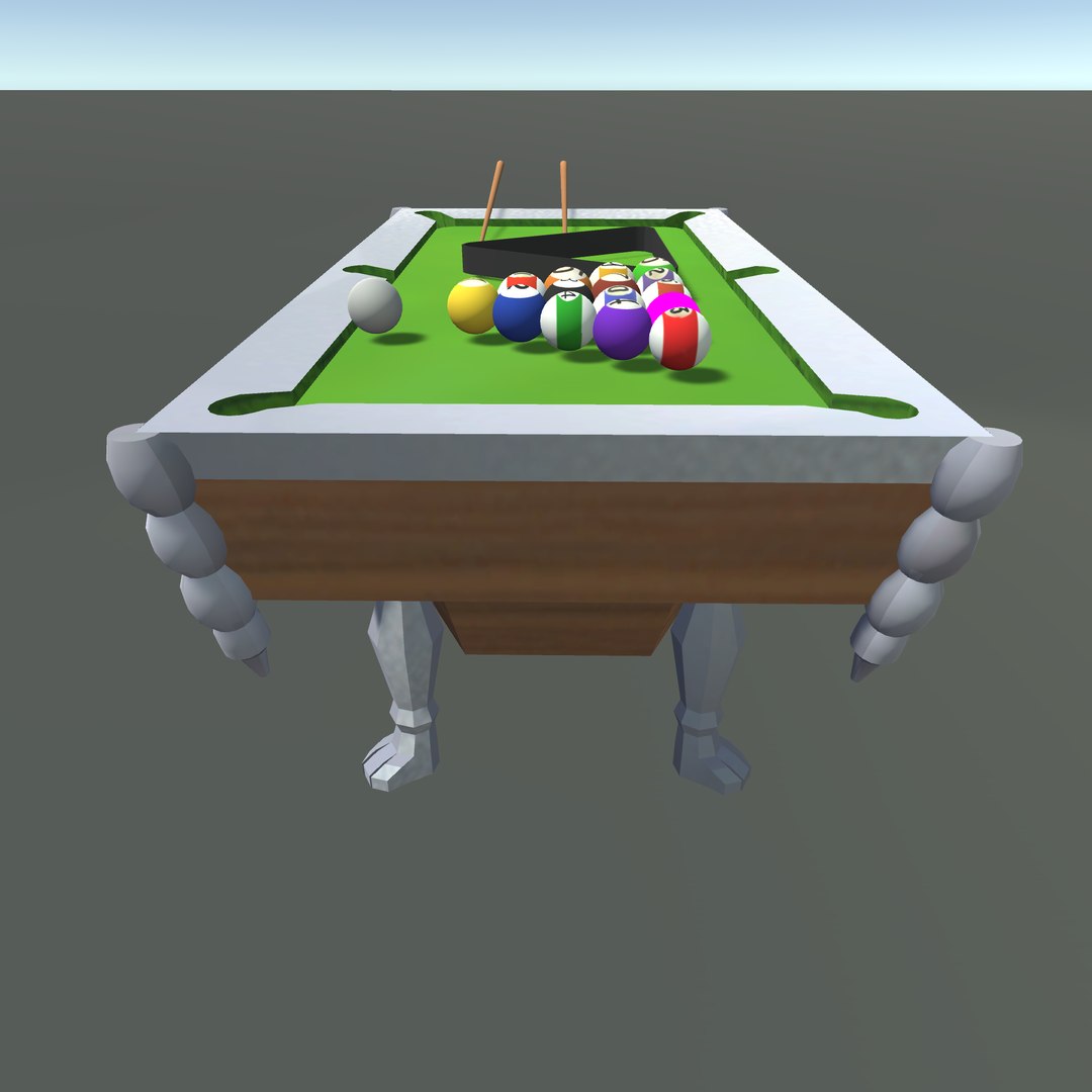 3D Billiardo Table Model - TurboSquid 2073788
