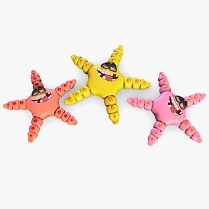 Starfish 3D model