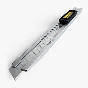 3d model of olfa cutter