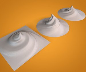cream liquid 3D model