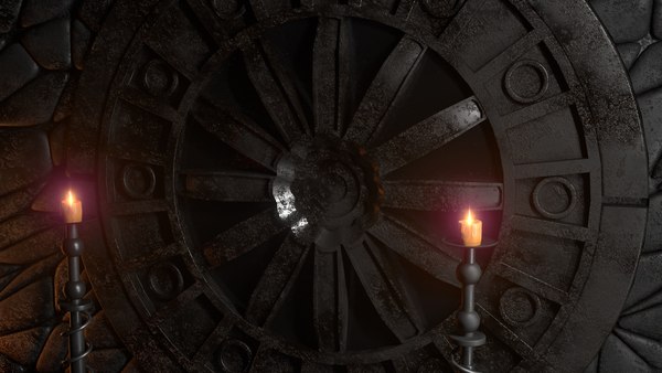 3D модель Готическая камера Фоновая среда - TurboSquid 2335889