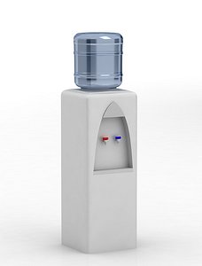 3d model watercooler office