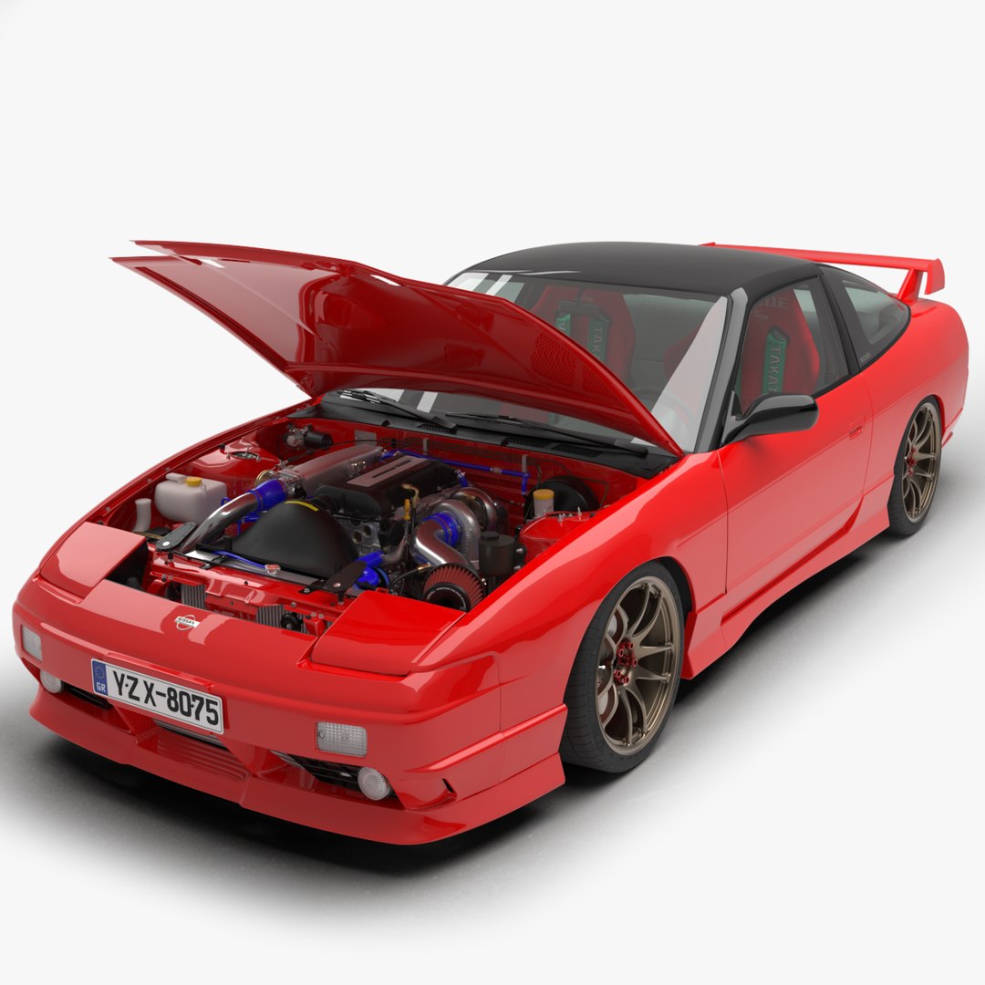 3D NISSAN 180SX Kouki Model - TurboSquid 2256044