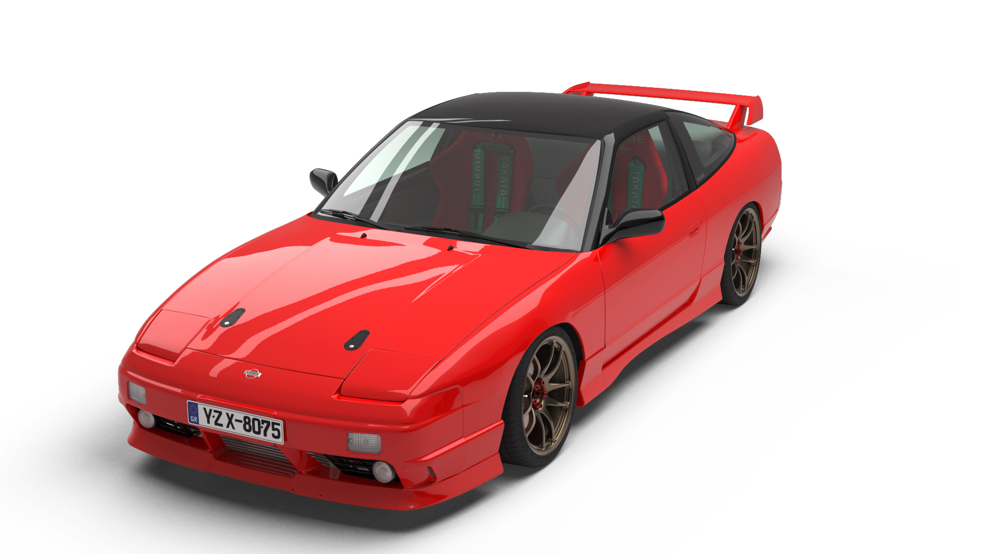 3D NISSAN 180SX Kouki Model - TurboSquid 2256044