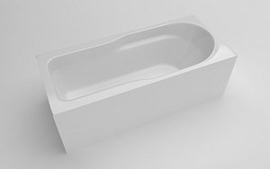 bathtub 170x75x56 5 3D model