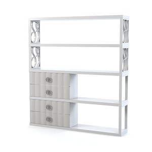 lineas taller bookcase 3d model