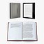 Libro cartaceo con collezione di e-reader
