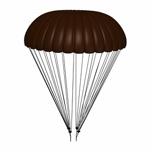 parachute 3d model