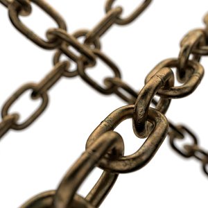 3D model old chain