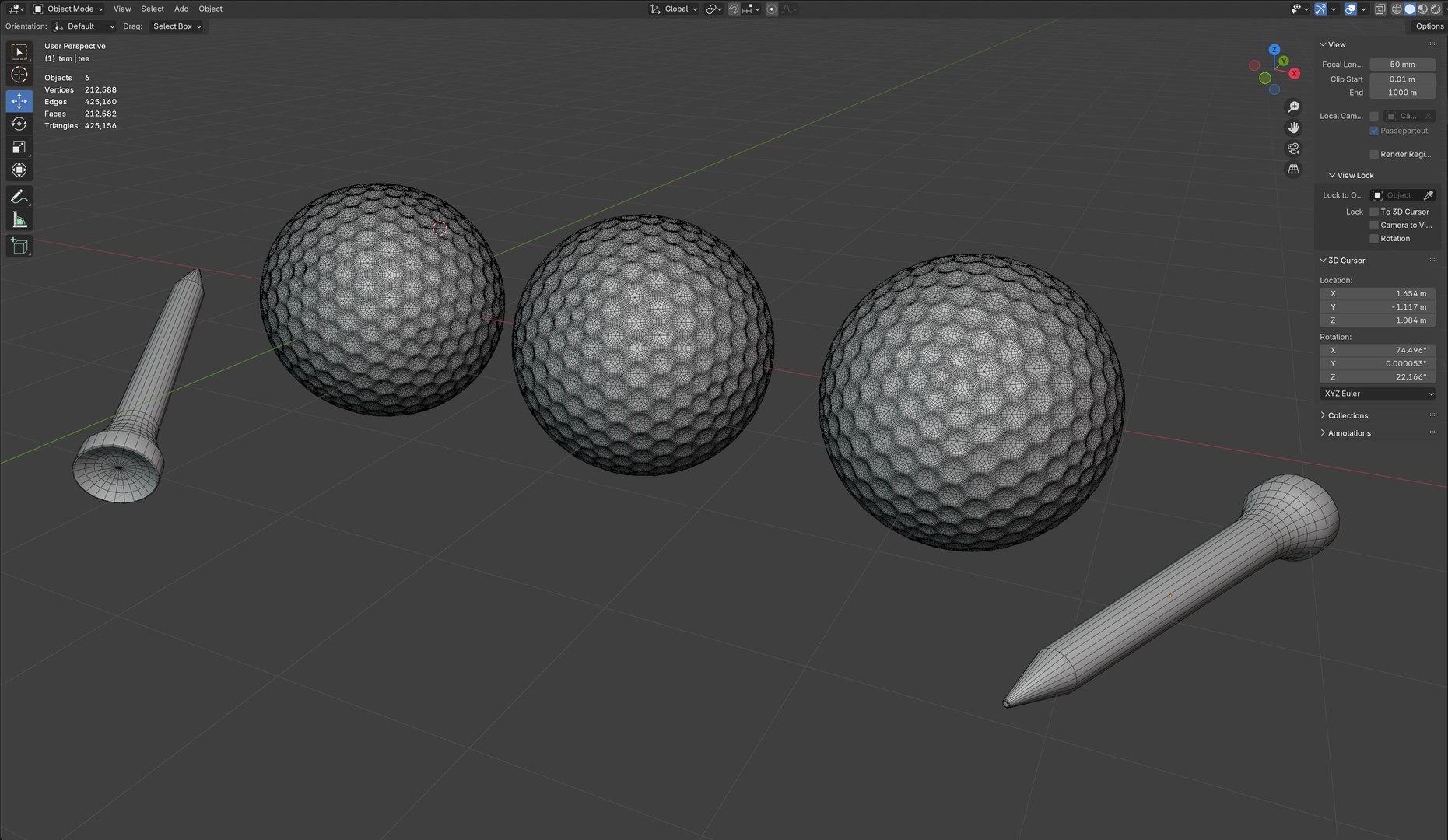 Golf balls and Tee model https://p.turbosquid.com/ts-thumb/GB/P30OoA/8r/wire/jpg/1754978518/1920x1080/fit_q87/8c8e02110a05bacff3f1daabe3451d15cec301c3/wire.jpg