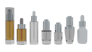 glass bottles model