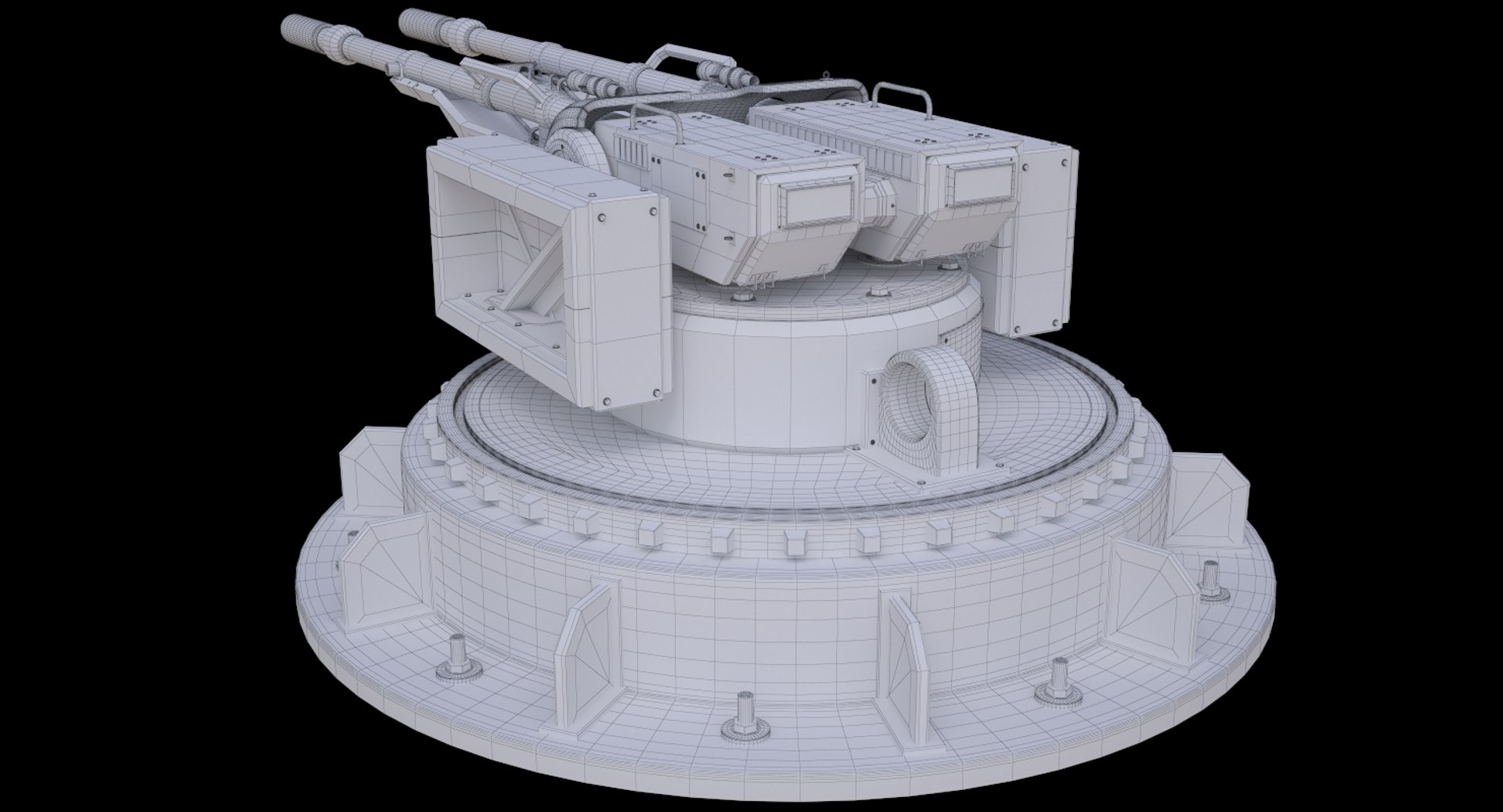 sci-fi turret 3D model https://p.turbosquid.com/ts-thumb/GB/WiGlkq/RJcXVjFv/2_5/jpg/1540147239/1920x1080/fit_q87/fd405efba572d89826588e860ca1acbd45d1ff5b/2_5.jpg