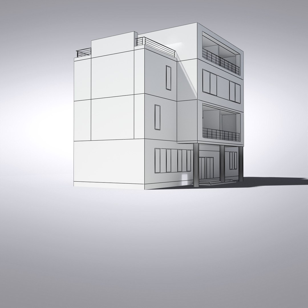 modern generic building max
