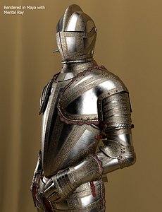 Ceremonial knight armor