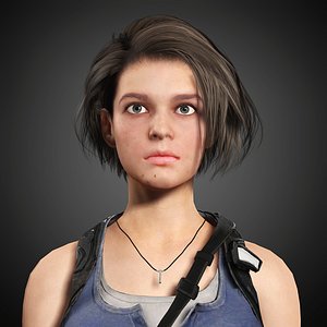 Jill Valentine Character 3D model