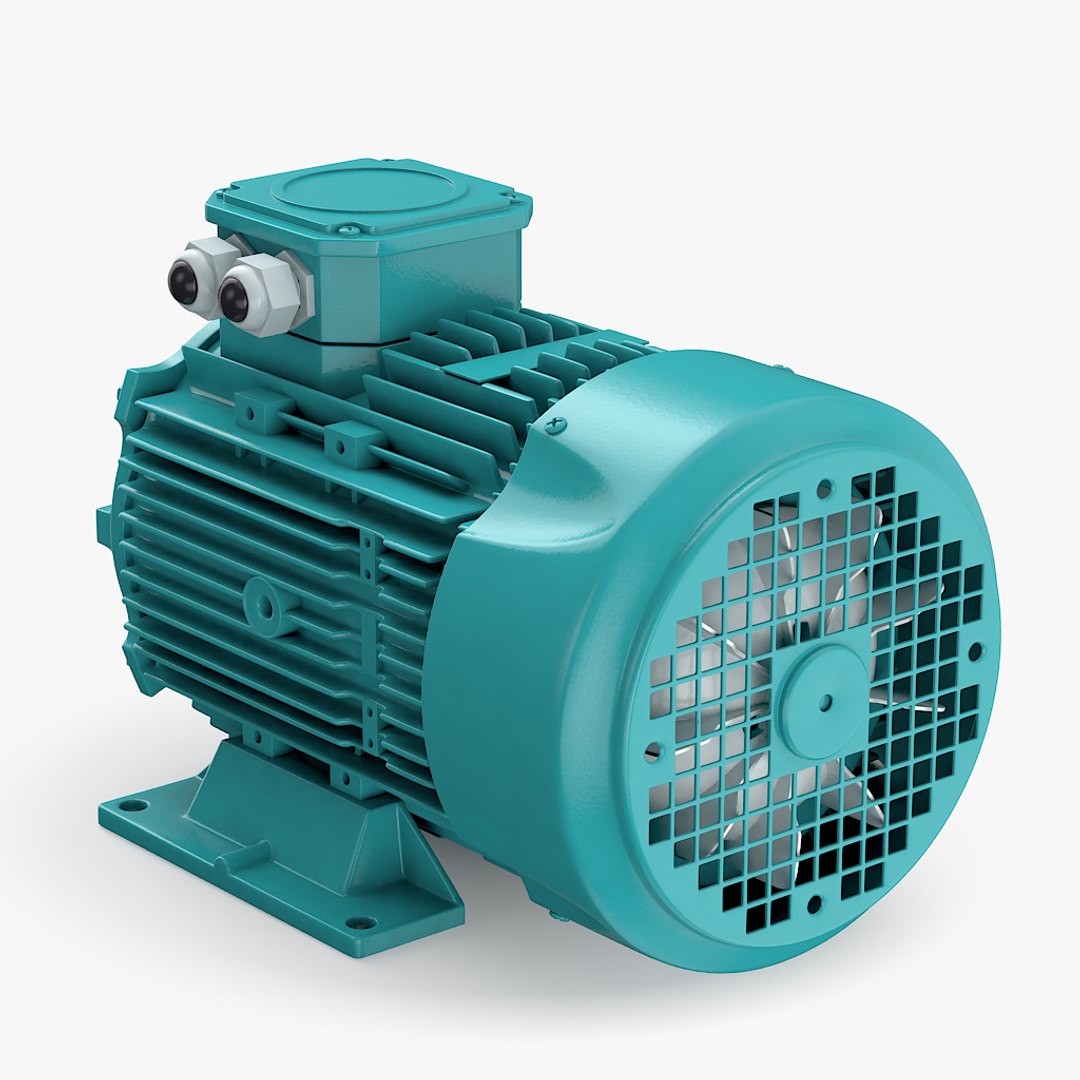 Electric Motor 3D Model TurboSquid 1356889