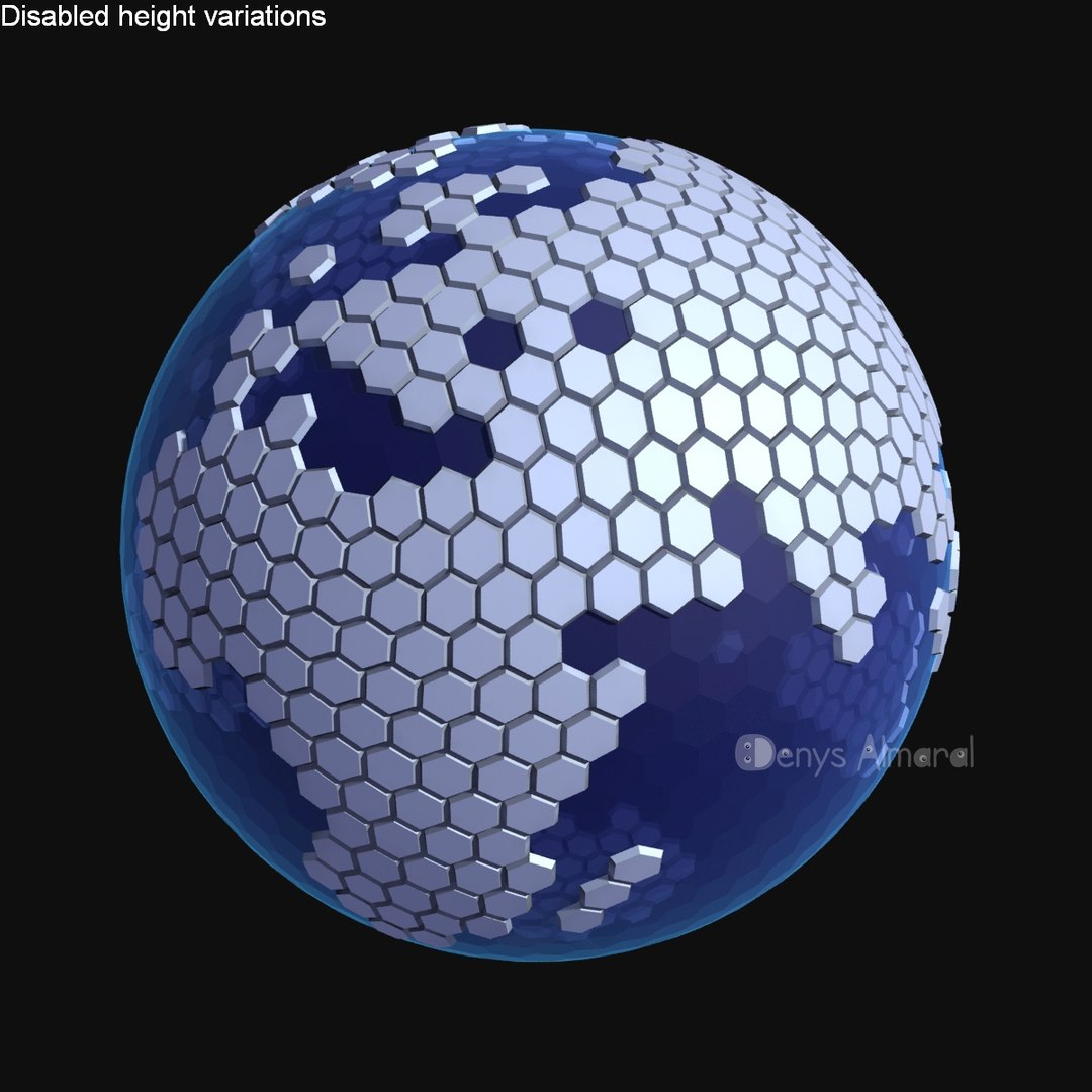 3d Cellular Planet