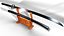 Funda y soporte para katana
