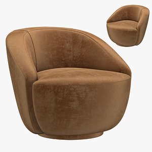 LECCO SWIVEL CHAIR 3D