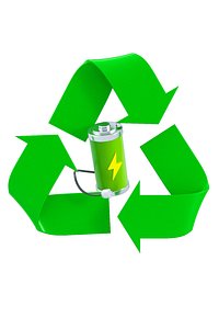 3D model C4D Green recycling