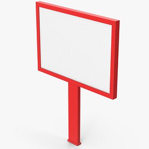 Red Billboard model