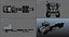 t440 cab chassis truck 3D