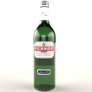 Pernod Alcohol Bottle