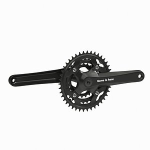 Bicycle crank set