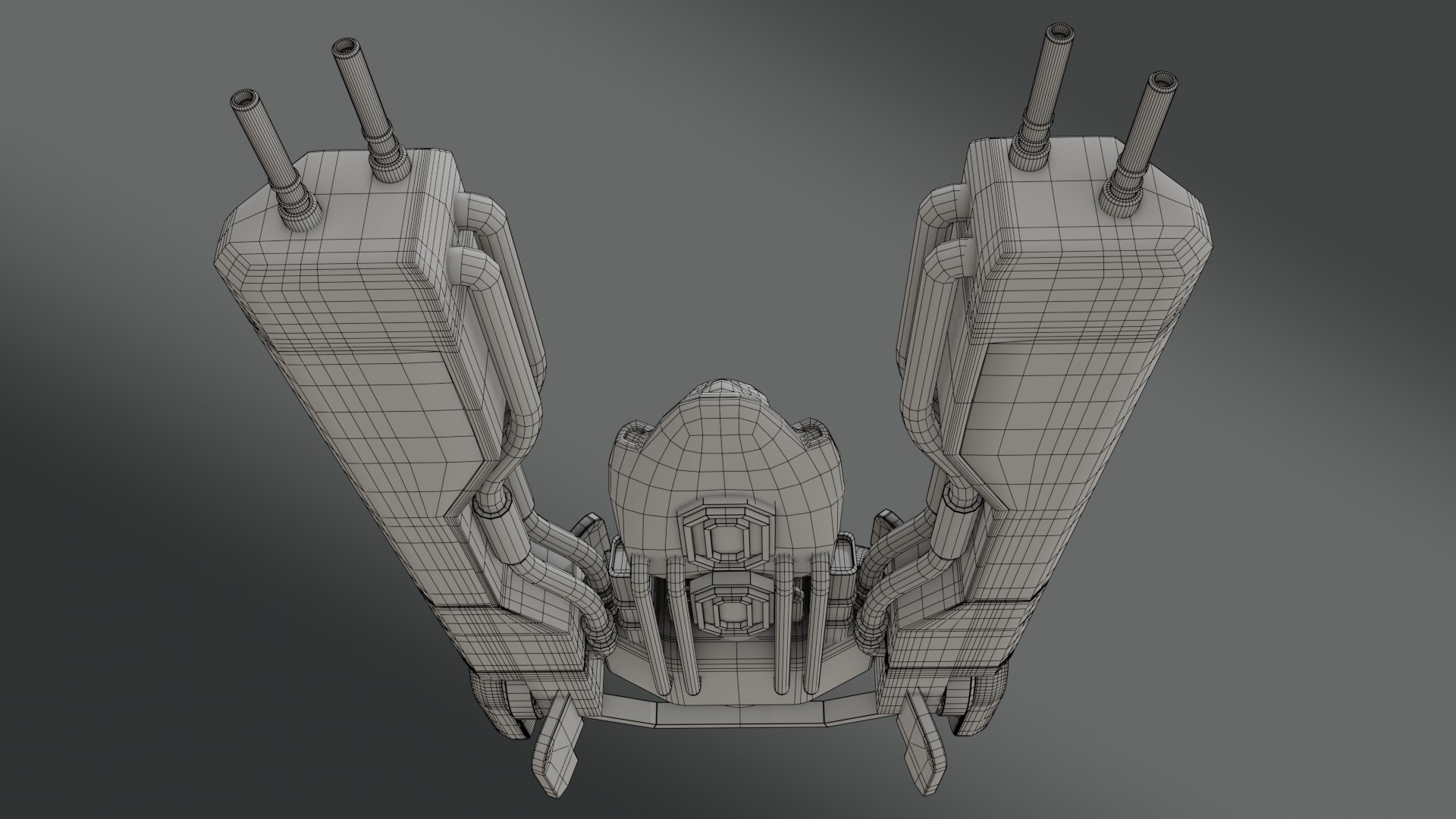 Sci-Fi Fighter Jet - Low poly - Game Ready 3D model https://p.turbosquid.com/ts-thumb/GB/ta7Sfc/WS/wire_0015/jpg/1765971846/1920x1080/fit_q87/30afdfefaf6c1cfd18443ca86fb51323da505dec/wire_0015.jpg