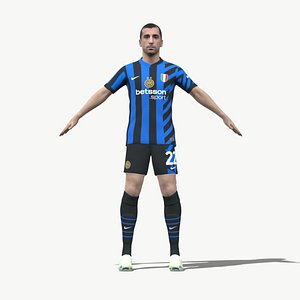 Rigged Henrikh Mkhitaryan Inter Milan 2025