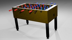 Table football 3D model