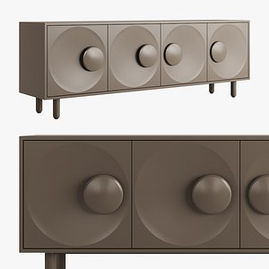 3D MADIA Bardot 4 ante Dresser by Morica Design