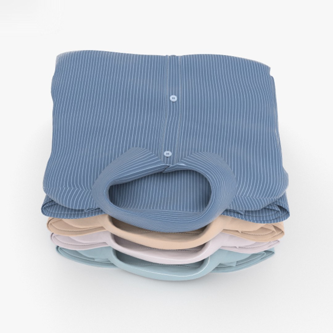 3D folded t shirt - TurboSquid 1485926